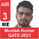 Munish-Kumar-GATE-2021-Topper-AIR3-ME